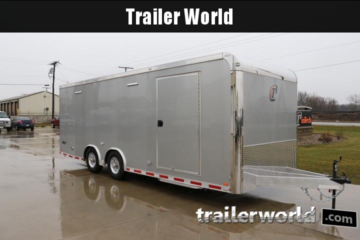 2018 inTech Custom 24' iCon Aluminum Enclosed Car / Race Trailer 2018 inTech Custom 24' iCon Aluminum Enclosed Car / Race Trailer
