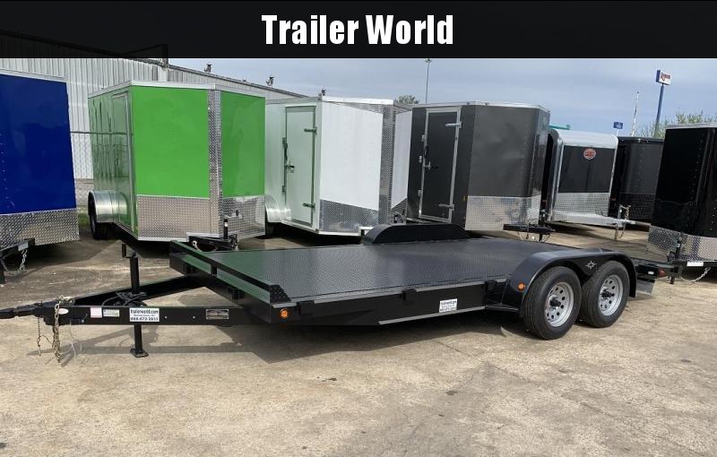 2019 B-B 18 Steel Deck Open Car Flatbed Trailer 2019 B-B 18 Steel Deck Open Car Flatbed Trailer