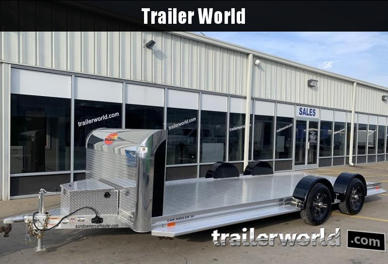 2020 Sundowner 20' Aluminum Tapered Front Open Car Hauler Trailer 2020 Sundowner 20' Aluminum Tapered Front Open Car Hauler Trailer