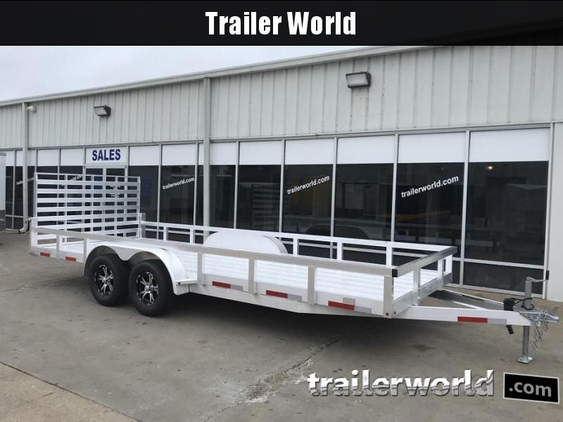 2019 Trailer World Aluminum 18' Utility Trailer in Ashburn, VA 2019 Trailer World Aluminum 18' Utility Trailer in Ashburn, VA