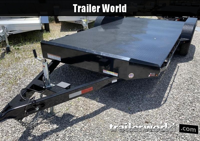 2018 Sure-Trac 18' Steel Deck Car Hauler Trailer 7k GVWR 2018 Sure-Trac 18' Steel Deck Car Hauler Trailer 7k GVWR