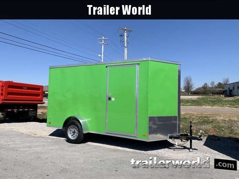 2019 CW 6' x 12' x 6.5' Vnose Enclosed Trailer Ramp Door 2019 CW 6' x 12' x 6.5' Vnose Enclosed Trailer Ramp Door