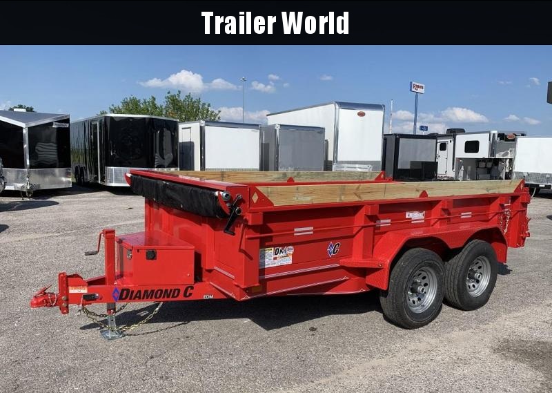 2019 Diamond C EDM 77 x 12' Dump Trailer 10k GVWR 2019 Diamond C EDM 77 x 12' Dump Trailer 10k GVWR