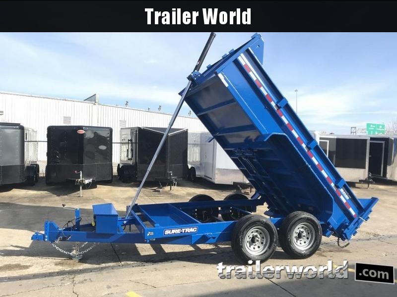 2019 Sure-Trac 12' Dump Trailer Telescopic Hoist 12k GVWR 2019 Sure-Trac 12' Dump Trailer Telescopic Hoist 12k GVWR