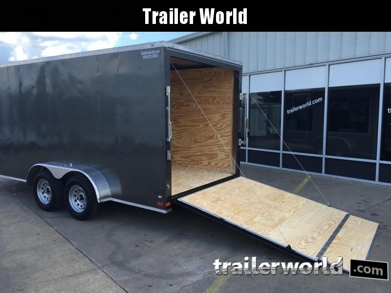 2019 CW 7' x 16' x 6.3' Vnose Enclosed Cargo Trailer 2019 CW 7' x 16' x 6.3' Vnose Enclosed Cargo Trailer