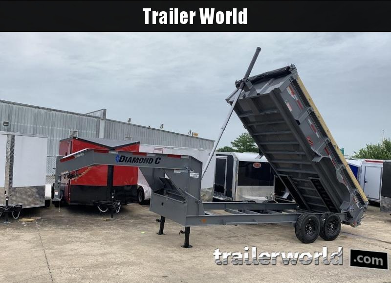 2019 Diamond C LPT 16' Gooseneck Dump Trailer Low Profile Commercial Grade 2019 Diamond C LPT 16' Gooseneck Dump Trailer Low Profile Commercial Grade