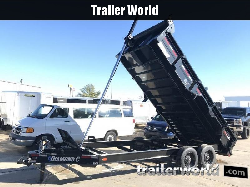 2019 Diamond C LPT 16' Dump Trailer Low Profile Commercial Grade 18k GVWR 2019 Diamond C LPT 16' Dump Trailer Low Profile Commercial Grade 18k GVWR