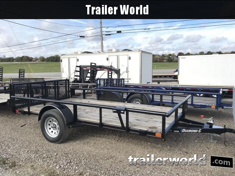 2018 Diamond C 2PSA 12' x 77" Utility Trailer - CLEARANCE 2018 Diamond C 2PSA 12' x 77" Utility Trailer - CLEARANCE