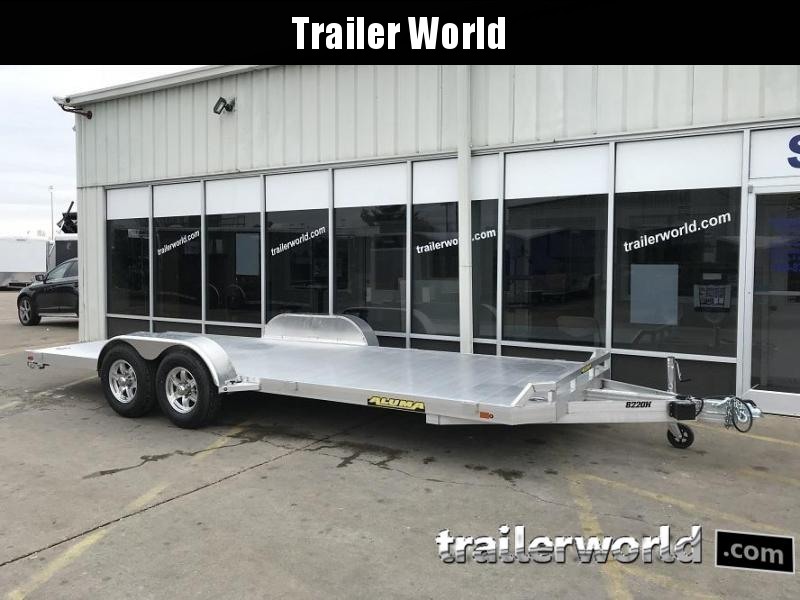 2020 Aluma 8222H Aluminum Open Flatbed Trailer 2020 Aluma 8222H Aluminum Open Flatbed Trailer