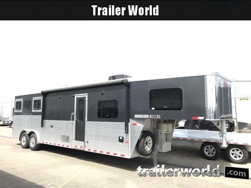2018 Sundowner Horizon 8012RS Living Quarters 3 Horse Trailer 2018 Sundowner Horizon 8012RS Living Quarters 3 Horse Trailer