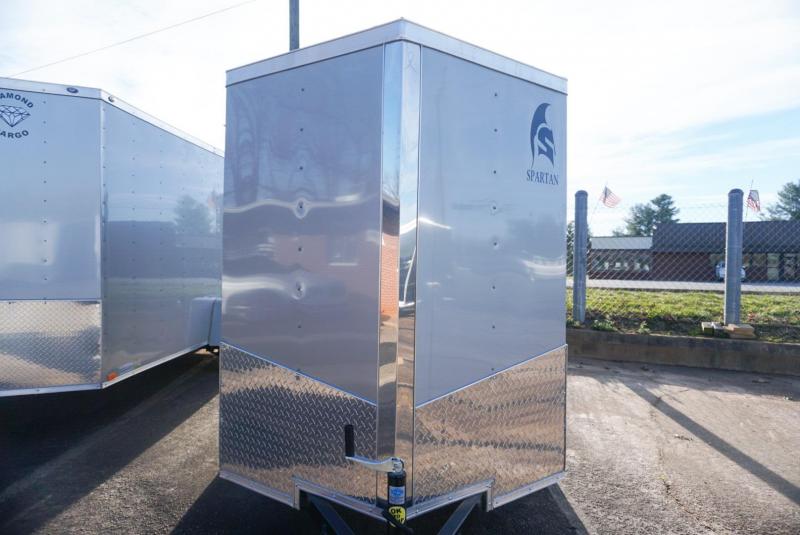 2019 Spartan SP 5 X 8SA Enclosed Cargo Trailer w/Ramp Door 2019 Spartan SP 5 X 8SA Enclosed Cargo Trailer w/Ramp Door