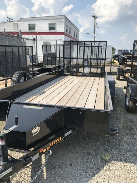 2018 Doolittle Trailers 77x16 SS Tandem Axle 7000 lbs. GVWR 2018 Doolittle Trailers 77x16 SS Tandem Axle 7000 lbs. GVWR