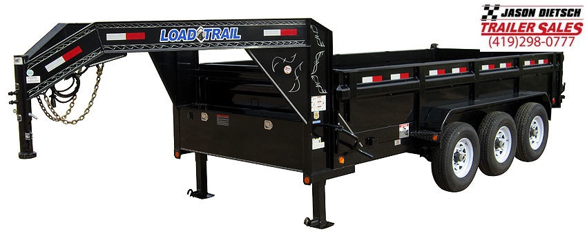 2019 Load Trail 96" X 16' Triple Axle Gooseneck Deck Over Dump Trailer 2019 Load Trail 96" X 16' Triple Axle Gooseneck Deck Over Dump Trailer