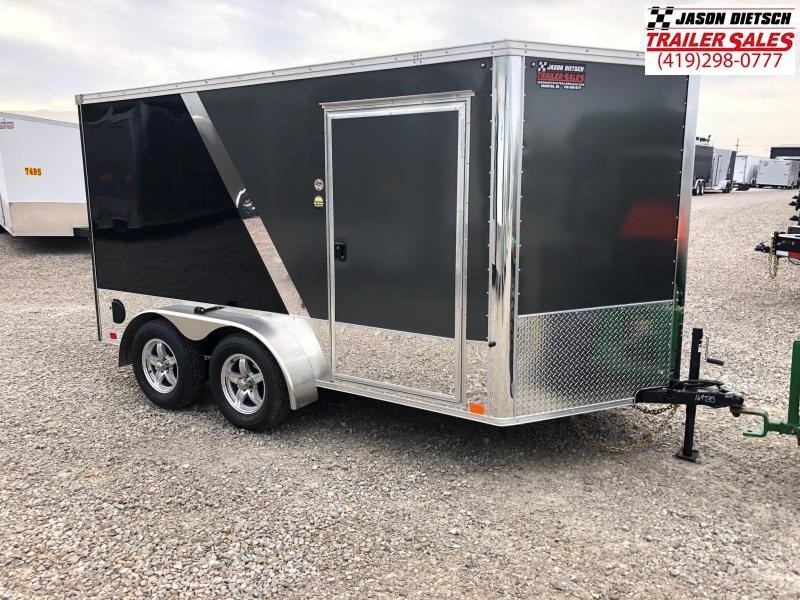 2019 United Trailers XLMTV 7x12 Wedge-Nose Enclosed Car Hauler....Stock # UN-167409 2019 United Trailers XLMTV 7x12 Wedge-Nose Enclosed Car Hauler....Stock # UN-167409