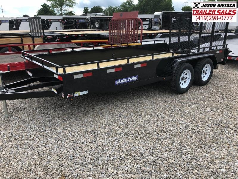 2019 SURE-TRAC 7x16 Steel High Side Trailer..... Stock # ST-244803 2019 SURE-TRAC 7x16 Steel High Side Trailer..... Stock # ST-244803