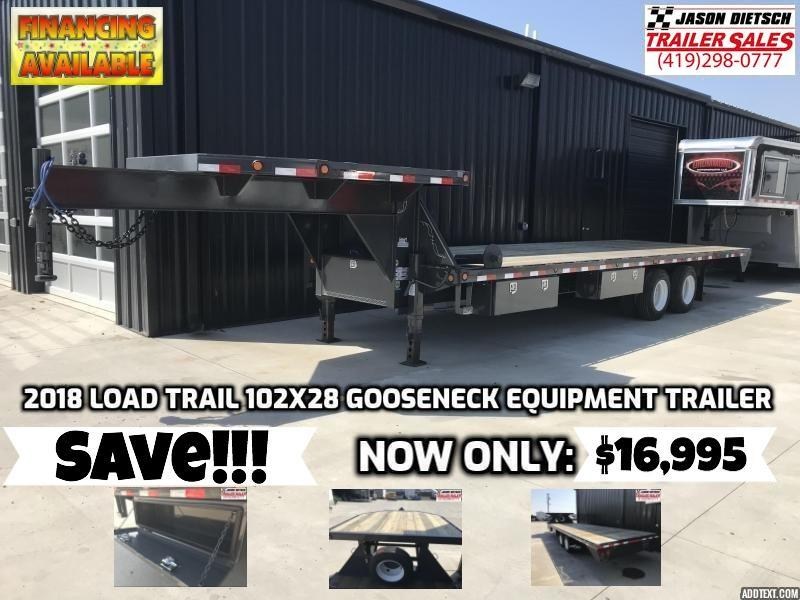 2018 Load Trail 102x28 Gooseneck Equipment Trailer... Stock- 156570 2018 Load Trail 102x28 Gooseneck Equipment Trailer... Stock- 156570