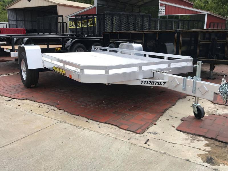 2020 Aluma 7712H Tilt Utility Trailer 2020 Aluma 7712H Tilt Utility Trailer