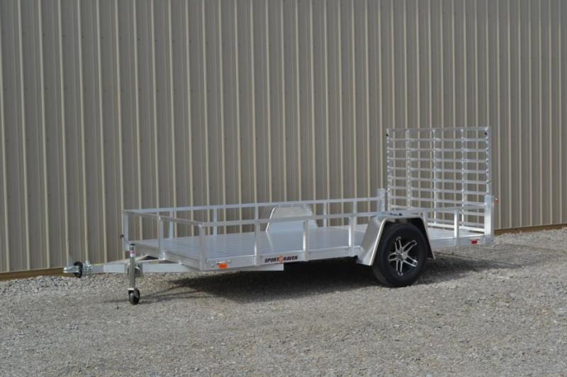 Sport Haven 6x10 Utility Trailer w/ Aluminum Deck Jims Trailer World