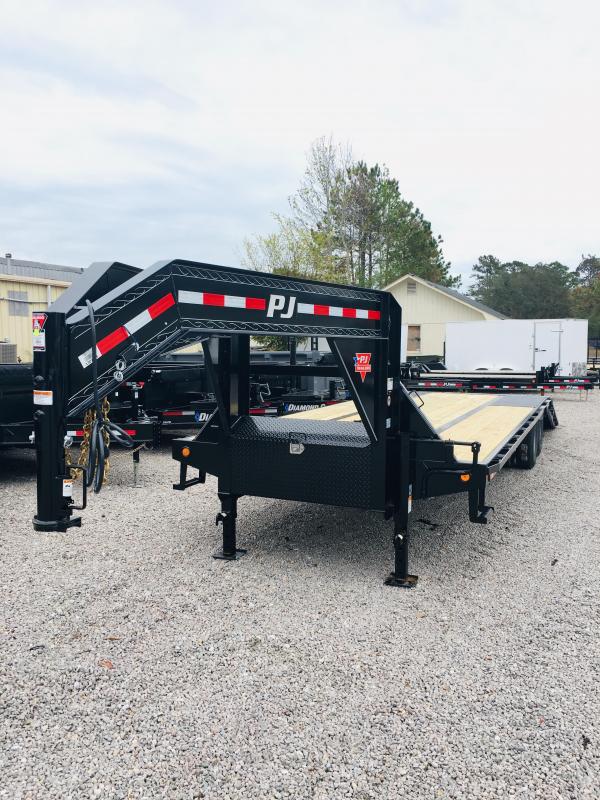 2019 PJ Trailers Low-Pro with Hydraulic Dove (LY) Flatbed Trailer 2019 PJ Trailers Low-Pro with Hydraulic Dove (LY) Flatbed Trailer