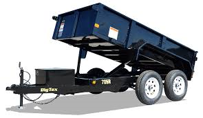 Big Tex 70SR (5' x 10') Dump Trailer with 7K GVWR Big Tex 70SR (5' x 10') Dump Trailer with 7K GVWR