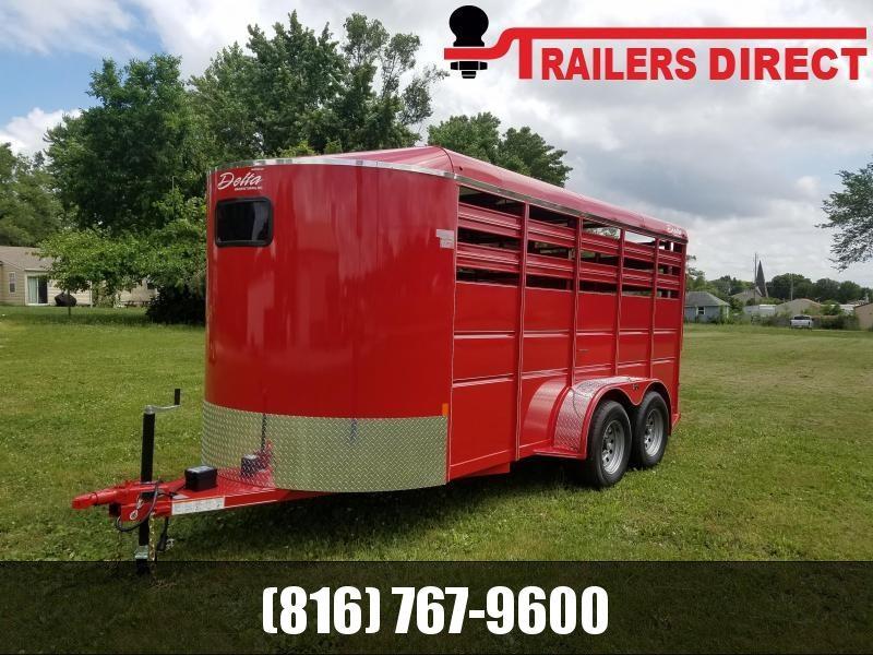 2020 Delta Manufacturing 6 x 16 500ES Livestock Trailer 2020 Delta Manufacturing 6 x 16 500ES Livestock Trailer