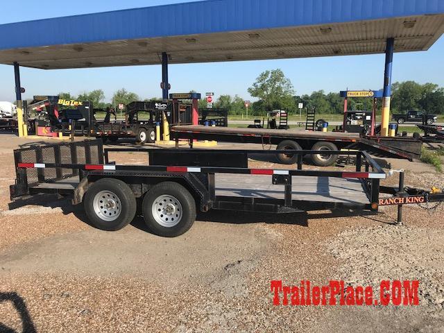 2015 Ranch King 6'10" x 16 Utility Trailer 2015 Ranch King 6'10" x 16 Utility Trailer