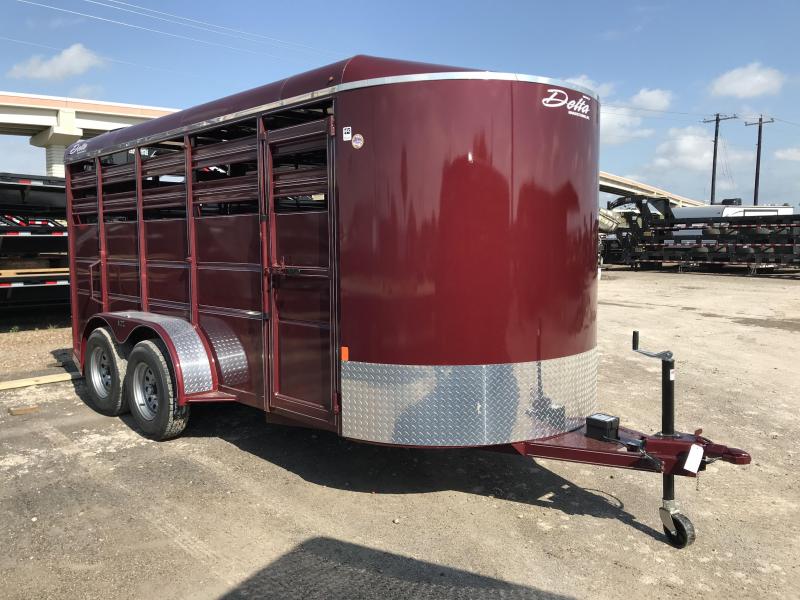2019 Delta Manufacturing 6 x 16 Livestock Trailer 2019 Delta Manufacturing 6 x 16 Livestock Trailer