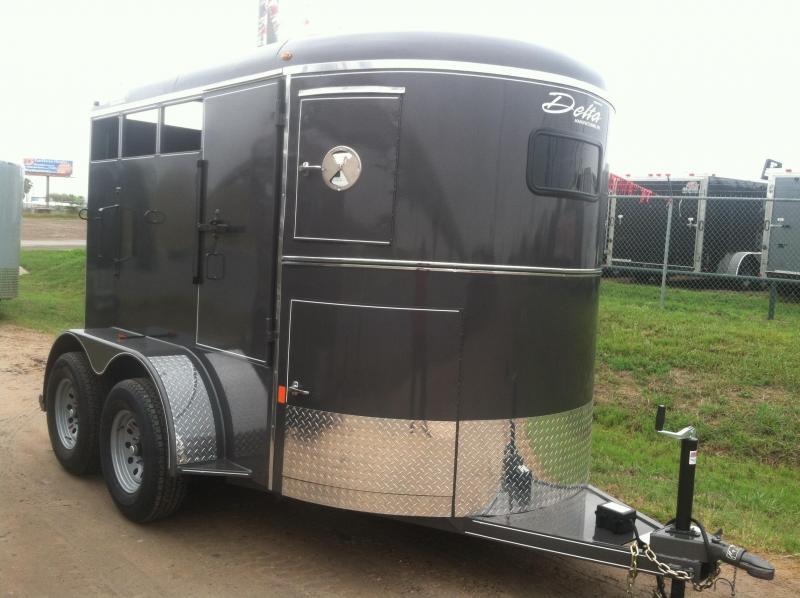 2017 Delta Manufacturing 2-HORSE Stock / Stock Combo Trailer 2017 Delta Manufacturing 2-HORSE Stock / Stock Combo Trailer