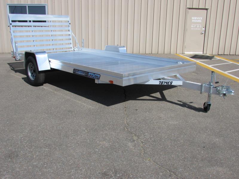 2018 Aluma 7814ES ALUMA EDGE Utility Trailer 2018 Aluma 7814ES ALUMA EDGE Utility Trailer
