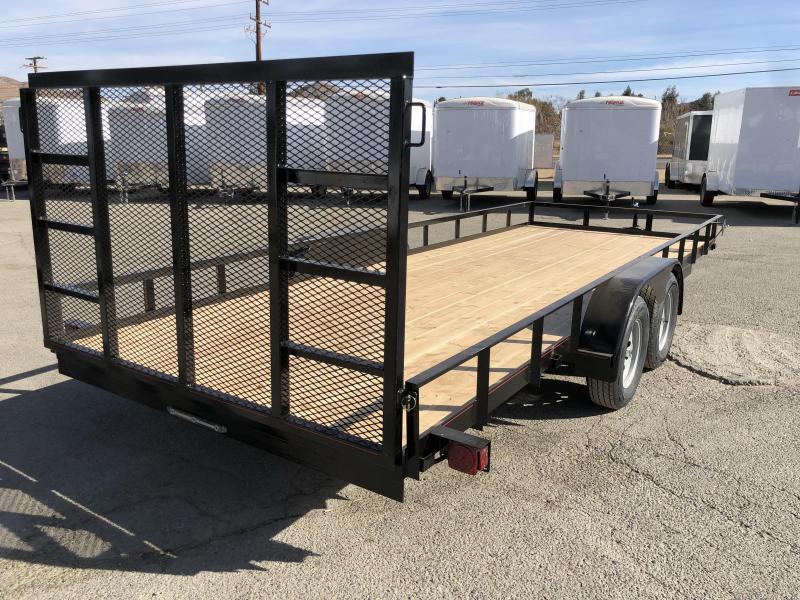 2018 Mirage Trailers 7x18 Utility Trailer Utility Trailer 2018 Mirage Trailers 7x18 Utility Trailer Utility Trailer