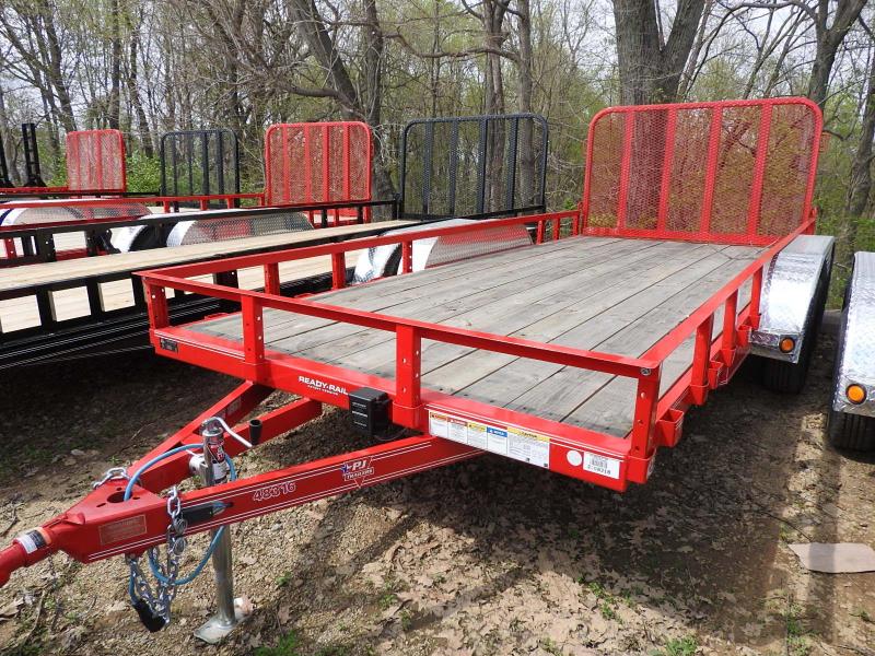 2019 PJ UL 16' x 83" Utility Trailer 2019 PJ UL 16' x 83" Utility Trailer
