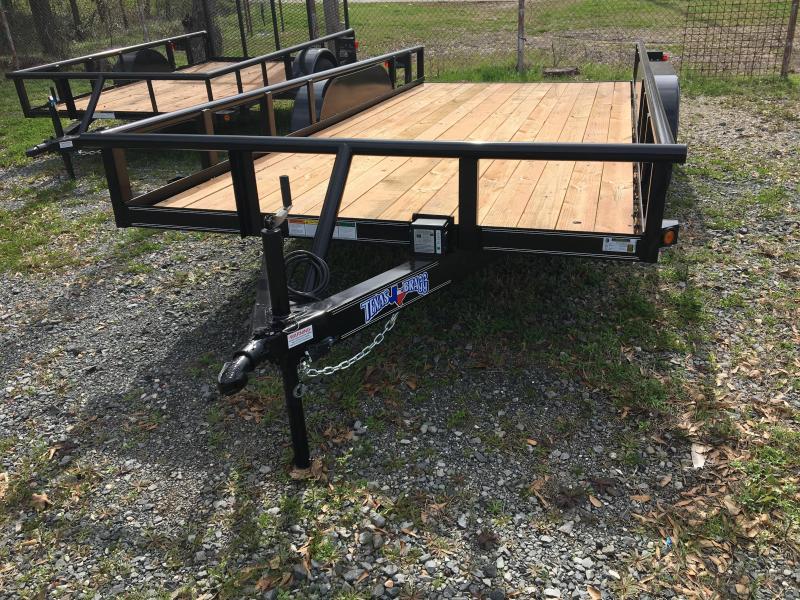 2019 Texas Bragg Trailers EA16P70 Utility Trailer 2019 Texas Bragg Trailers EA16P70 Utility Trailer
