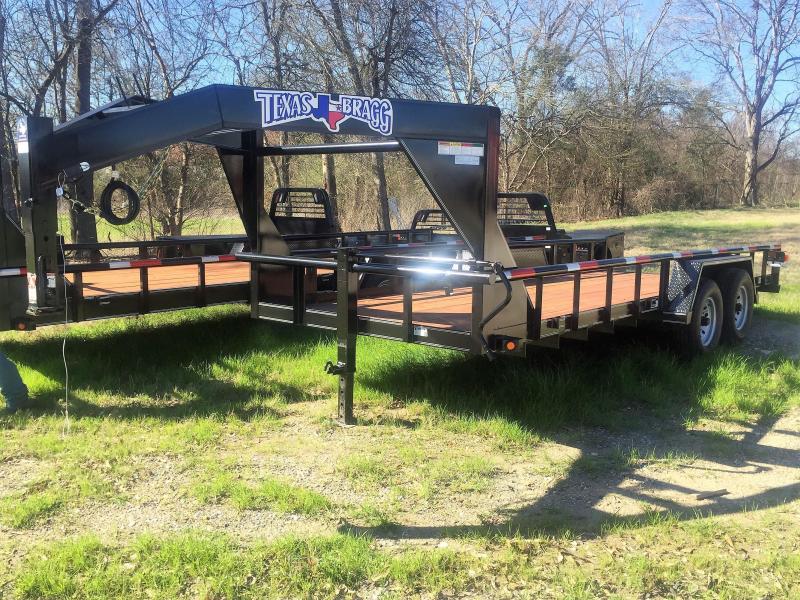 2017 Texas Bragg Trailers 20'X83" Big Pipe Top Gooseneck Tandem Axle 2017 Texas Bragg Trailers 20'X83" Big Pipe Top Gooseneck Tandem Axle