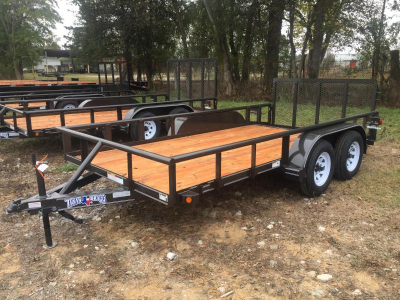 2017 Texas Bragg Trailers 14' X 77" Pipe Top Utility Trailer 2017 Texas Bragg Trailers 14' X 77" Pipe Top Utility Trailer
