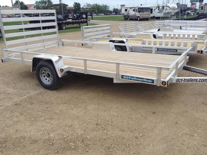2018 DCT-Trailers Aluminum Utility w/rail AS8314R 2018 DCT-Trailers Aluminum Utility w/rail AS8314R