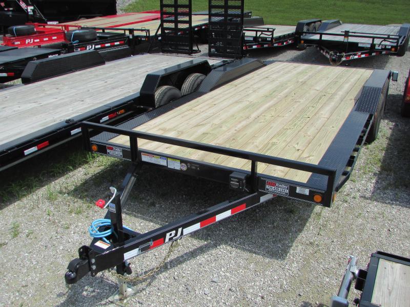2020 PJ Trailers 20 ft Drive Over Fender Flatbed Trailer 2020 PJ Trailers 20 ft Drive Over Fender Flatbed Trailer