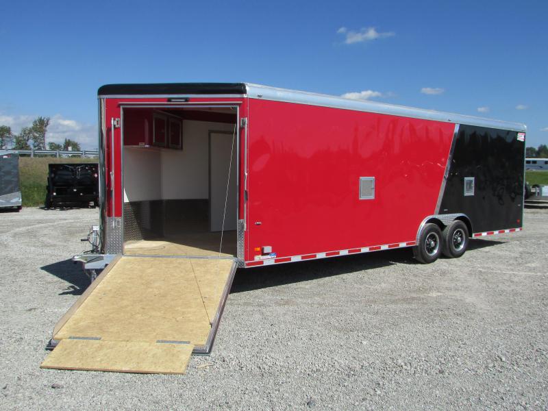 2019 American Hauler 28' Enclosed Snowmobile Carhauler Trailer 2019 American Hauler 28' Enclosed Snowmobile Carhauler Trailer