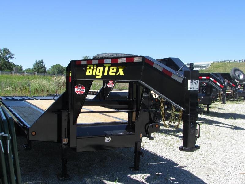 2019 Big Tex Trailers 25 ft Mega Ramps Gooseneck Flatbed Trailer 2019 Big Tex Trailers 25 ft Mega Ramps Gooseneck Flatbed Trailer