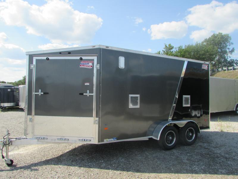 2018 American Hauler Industries 7 X 19 Snowmobile Enclosed Cargo Trailer 2018 American Hauler Industries 7 X 19 Snowmobile Enclosed Cargo Trailer