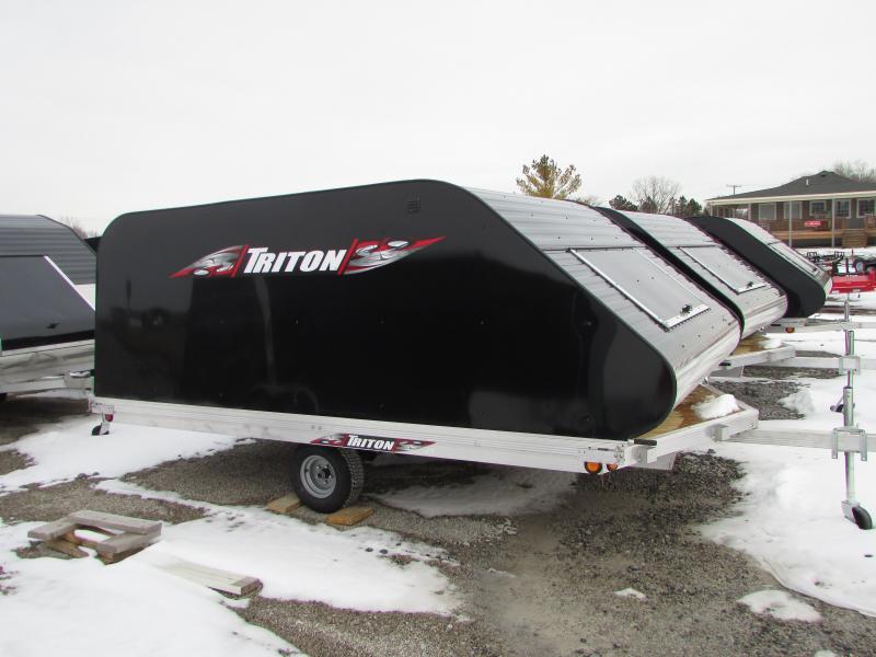 2018 Triton Trailers XT 12 ON/OFF Style Snowmobile Trailer W/Cover 2018 Triton Trailers XT 12 ON/OFF Style Snowmobile Trailer W/Cover