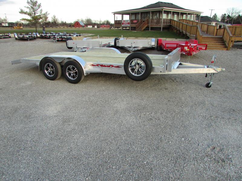 2019 Wolverine Trailers 16 Aluminum Flatbed Carhauler Trailer 2019 Wolverine Trailers 16 Aluminum Flatbed Carhauler Trailer
