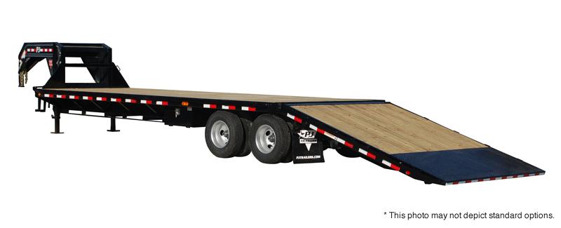 2017 PJ Trailers 30' Flatdeck with Hydraulic Dove Trailer 2017 PJ Trailers 30' Flatdeck with Hydraulic Dove Trailer
