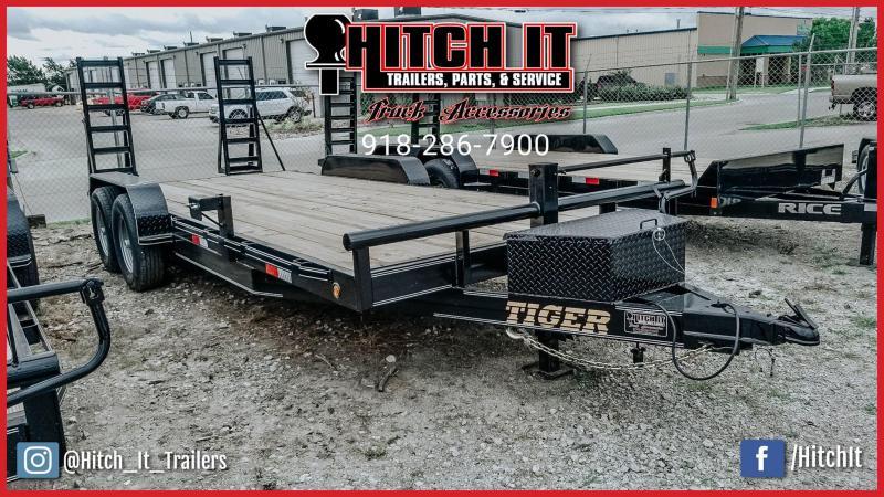 83 x 20 Heavy Duty Flatbed Trailer Tandem 7000# 83 x 20 Heavy Duty Flatbed Trailer Tandem 7000#