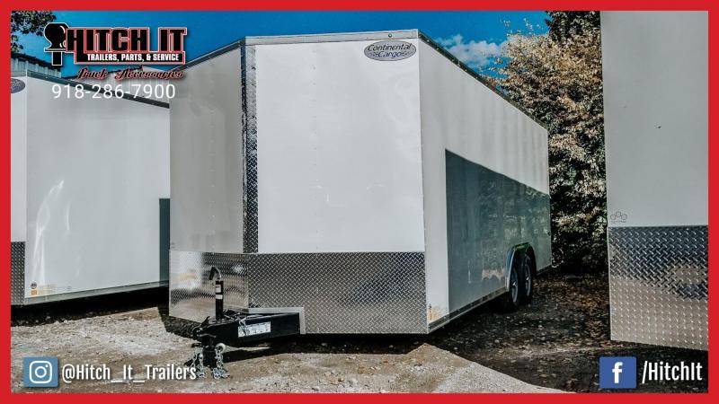 Continental Cargo 8.5 x 16 Plus V-nose Car Hauler Enclosed Trailer Continental Cargo 8.5 x 16 Plus V-nose Car Hauler Enclosed Trailer