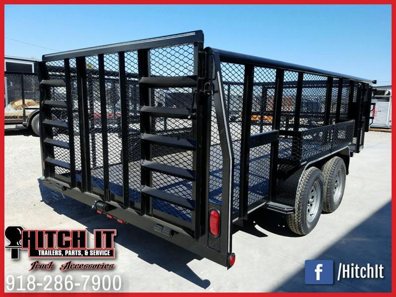 Tiger 83 x 16 Landscape Trailer w/ HD TRACTOR Gate Tiger 83 x 16 Landscape Trailer w/ HD TRACTOR Gate