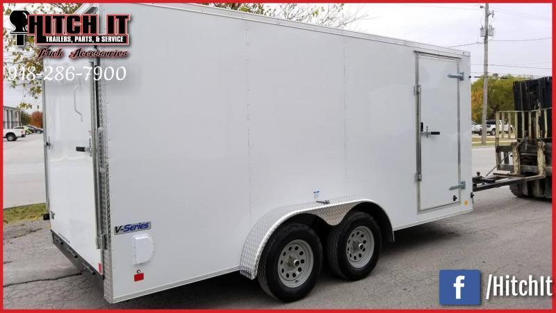 2018 Continental Cargo 7 x 14 + v-nose Enclosed Cargo Trailer 2018 Continental Cargo 7 x 14 + v-nose Enclosed Cargo Trailer