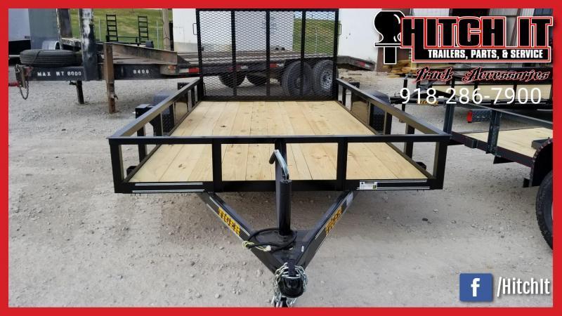 Tiger 77 X 10 Single Axle Utility Trailer w/ Ramp Gate 3500 lb axles Tiger 77 X 10 Single Axle Utility Trailer w/ Ramp Gate 3500 lb axles