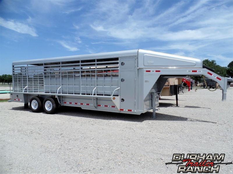 2019 GR Trailers 24 ft Gooseneck Stock Livestock Trailer 2019 GR Trailers 24 ft Gooseneck Stock Livestock Trailer