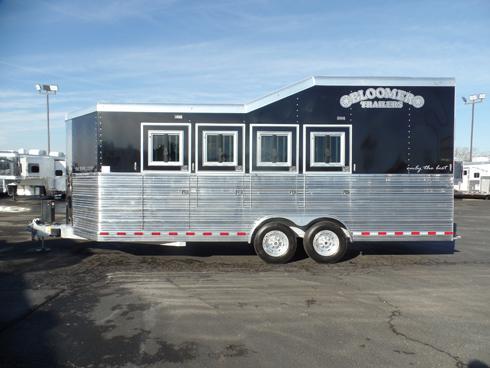 2018 Bloomer 4 Horse Bumper Pull Horse Trailer 2018 Bloomer 4 Horse Bumper Pull Horse Trailer