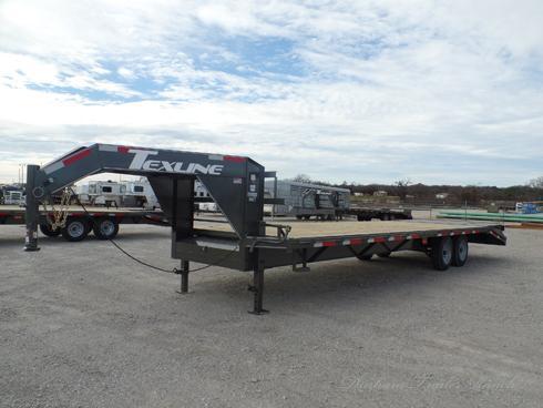 2019 TexLine 24 +5ft Dove Tail Gooseneck Deck Over Trailer 2019 TexLine 24 +5ft Dove Tail Gooseneck Deck Over Trailer